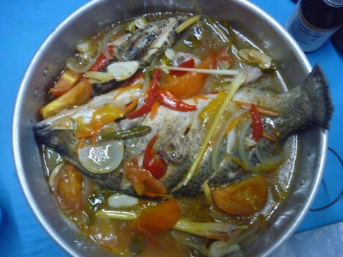 Resepi Slim Diet II – Ikan Stim Ala Chinese Style.  JANA 